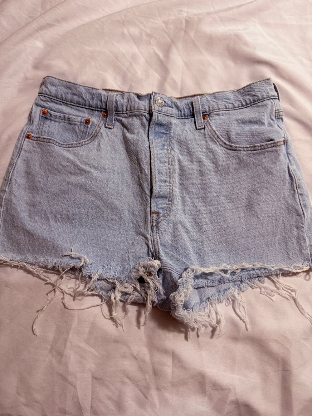 Levi's Women's 501 Original High-Rise Shorts Size 33